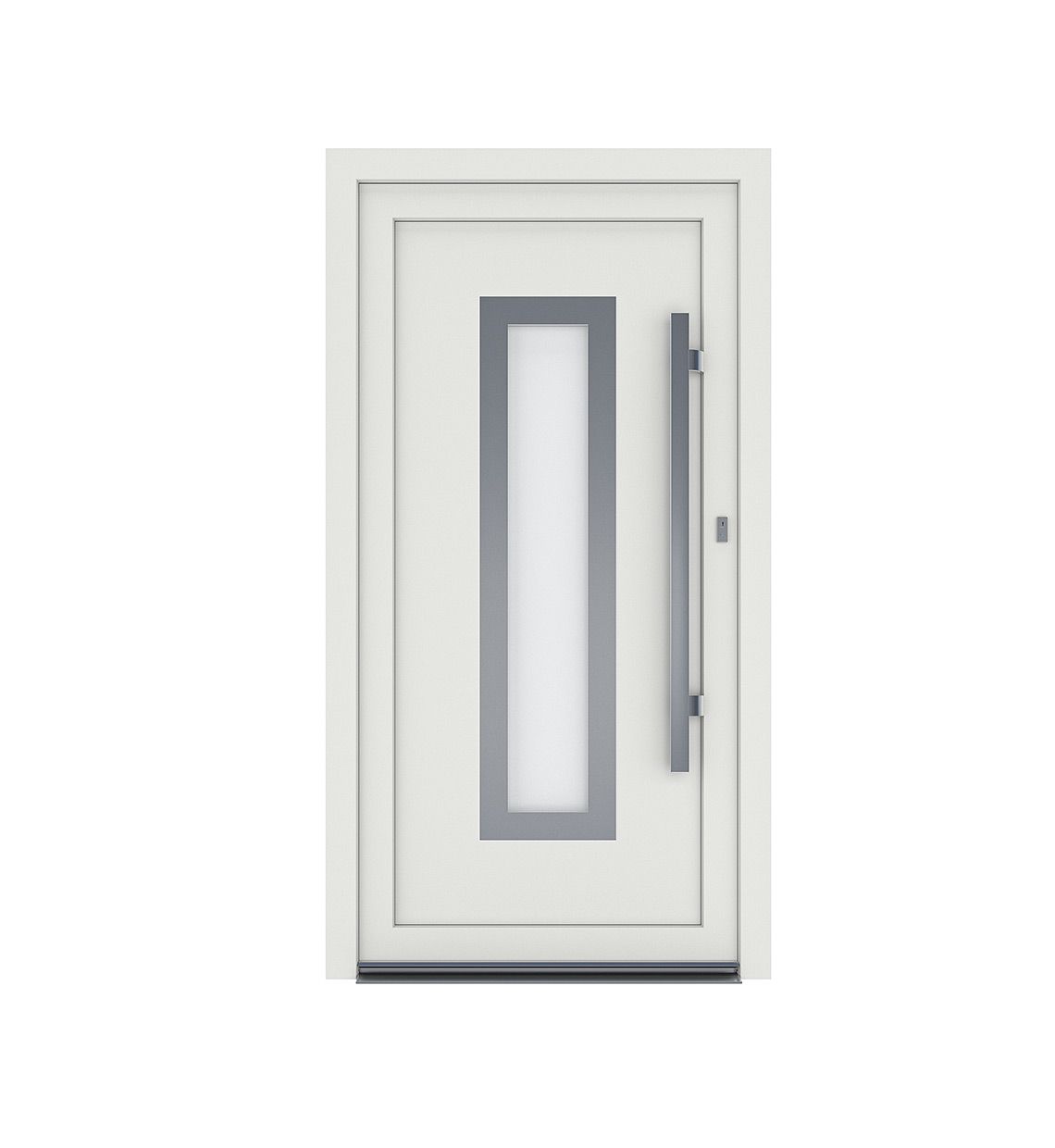 aluplast 70 mm entrance door
