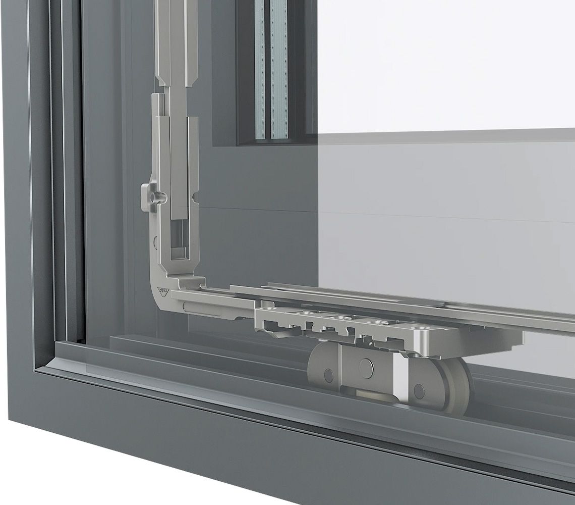 aluplast Smart-slide NEO cross-section